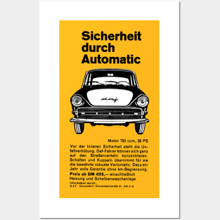 DAF AUTOMATIC - advert Posters and Art